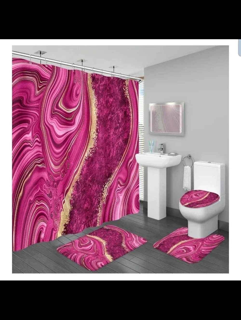 4 PC Bathroom Set